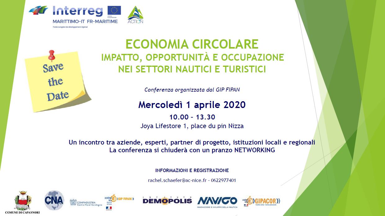 Nizza 1aprile 2020 Action Interreg Maritime
